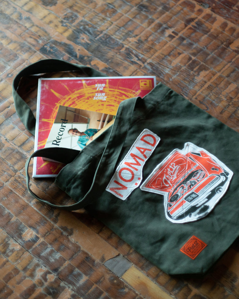 UPCYCLED RECORD BAG – Nomad 01