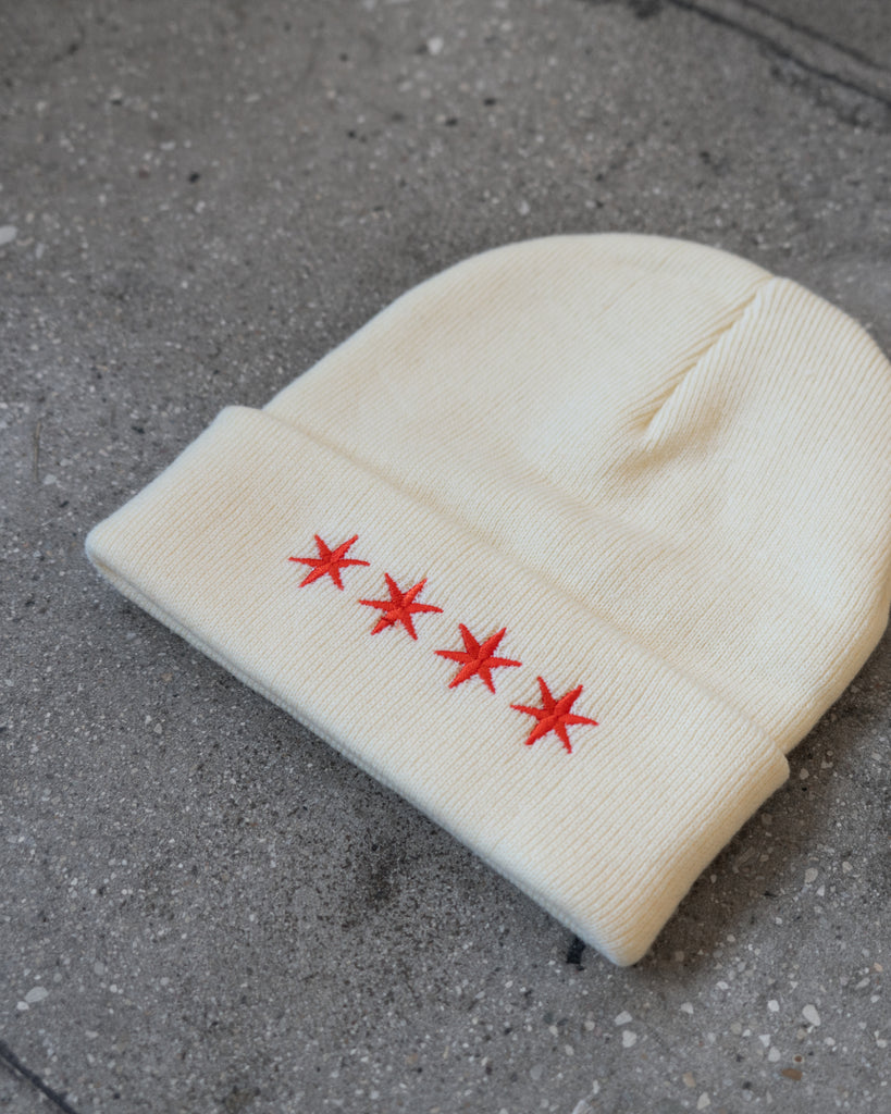 CHICAGO BEANIE - NATURAL