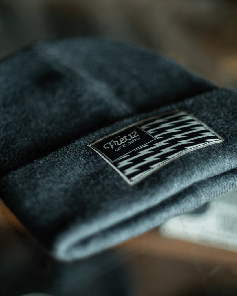 ELECTRIC FLAG BEANIE - GRAY