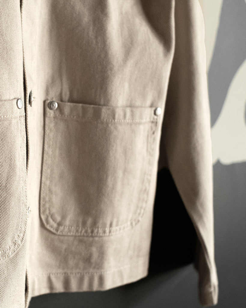 FRET12 CHORE COAT - KHAKI