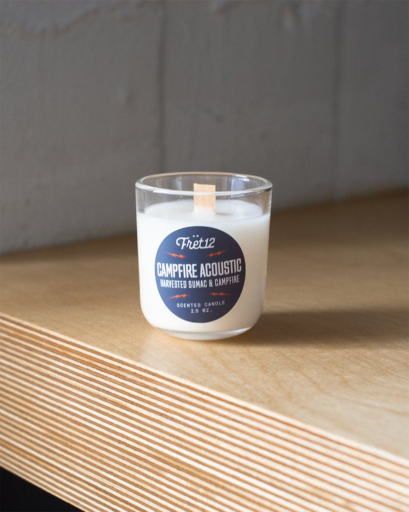 CAMPFIRE ACOUSTIC FRET12 CANDLE – MINI 2.5 OZ