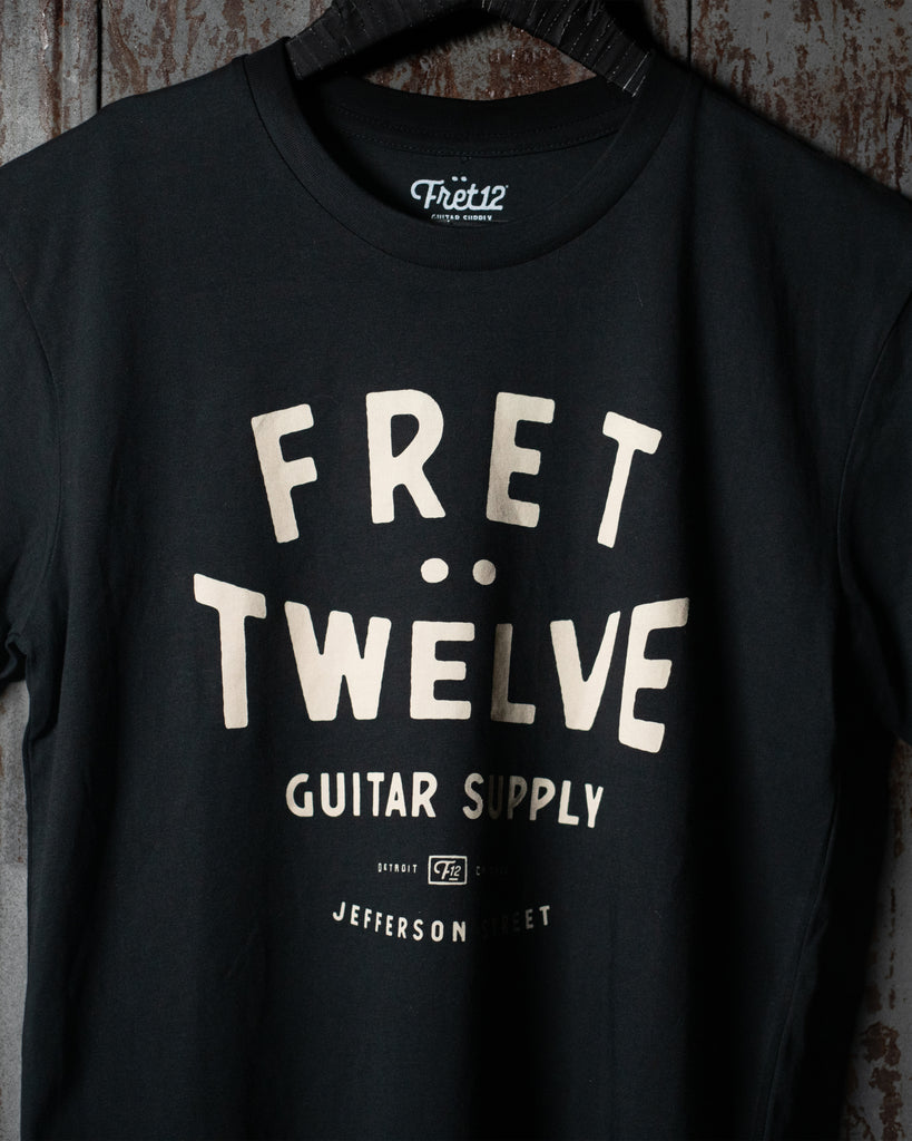 GUITAR SUPPLY TEE - BLACK