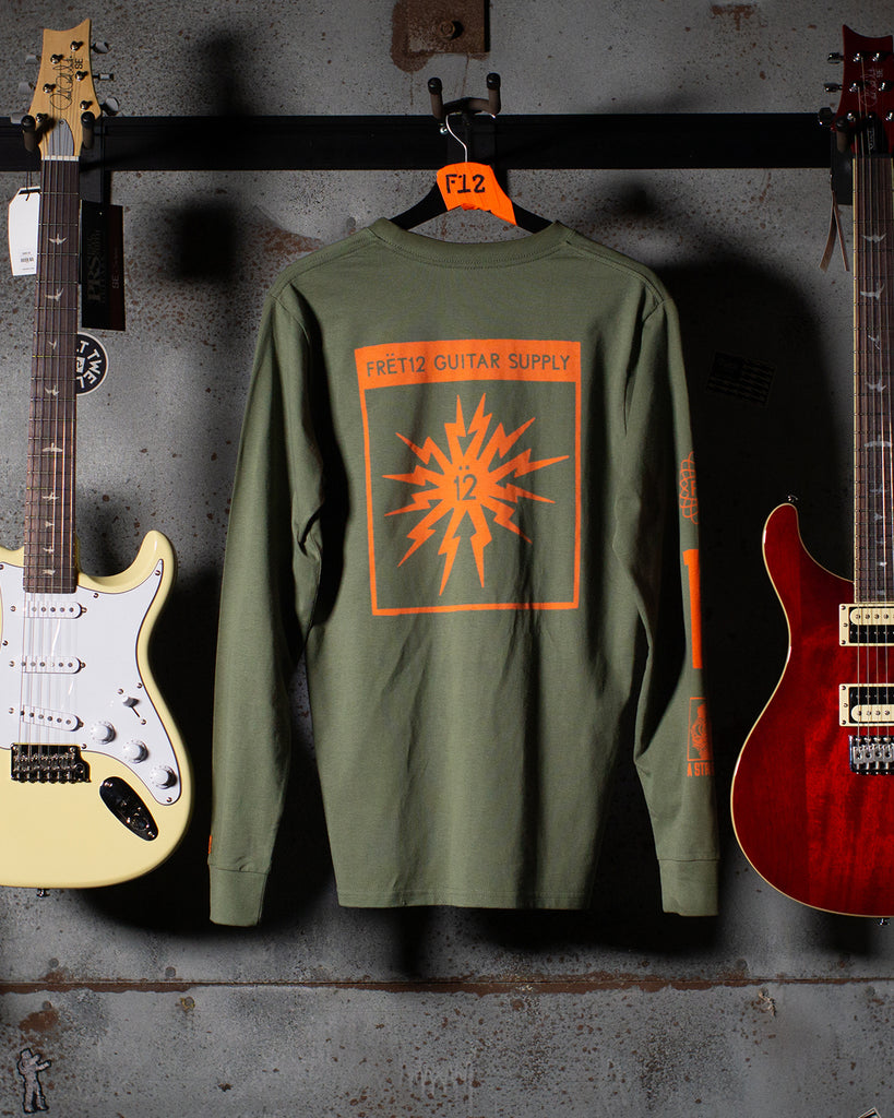 FRET12 HIGH VOLTAGE LONG-SLEEVE - ARMY