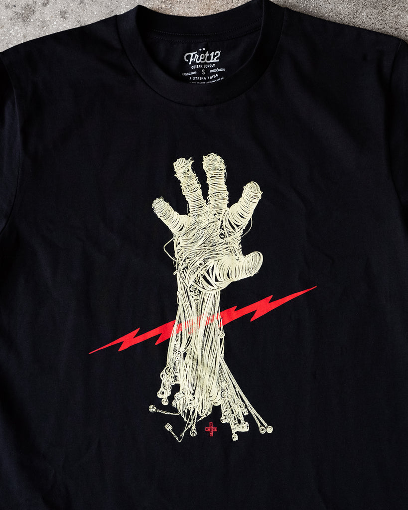 THE PICKING HAND TEE - BLACK