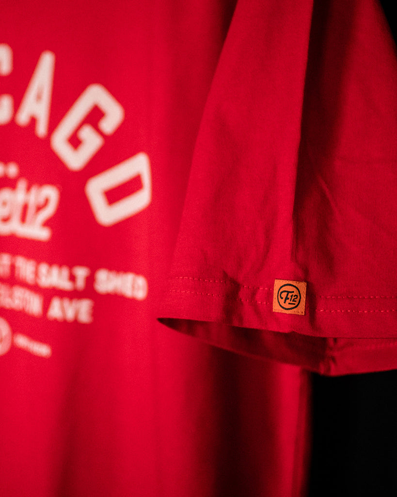 GUITAR SUPPLY AT THE SALT SHED TEE - RED