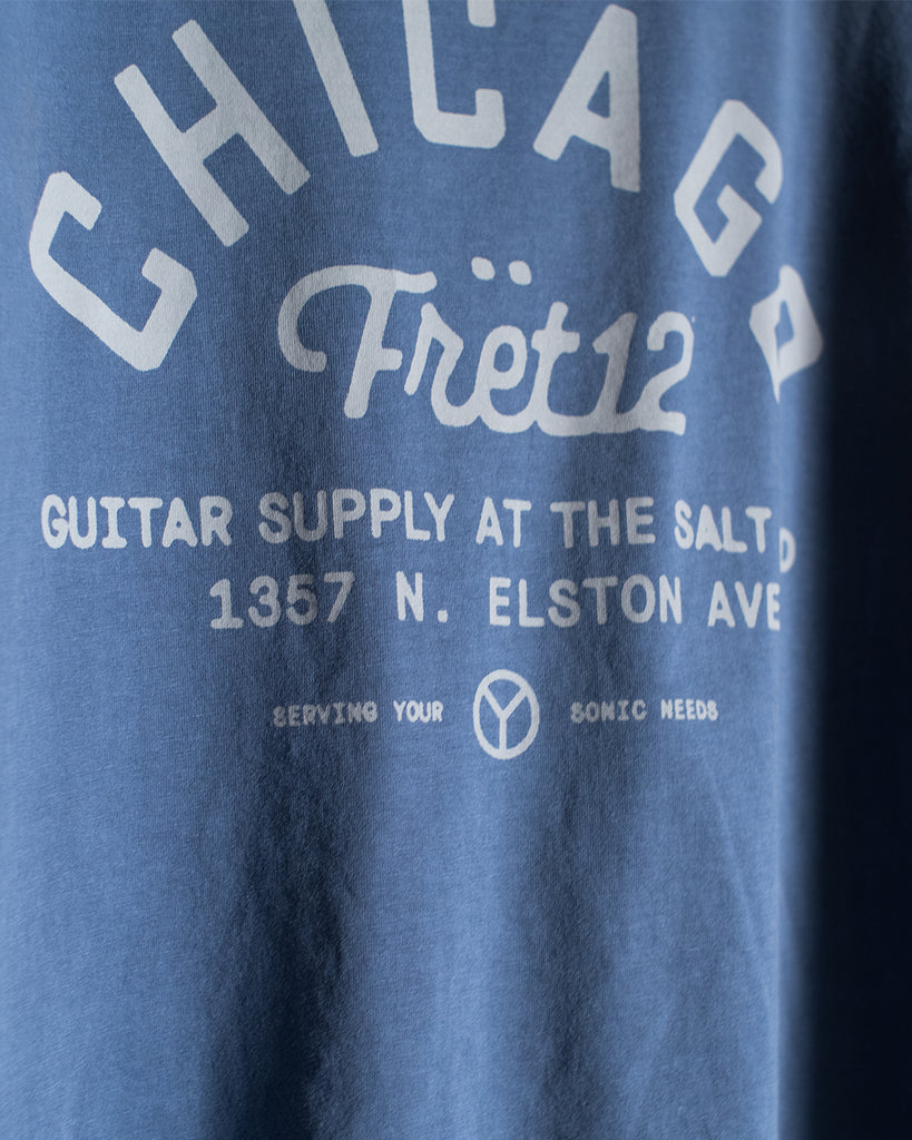 GUITAR SUPPLY AT SALT SHED DESIGN WOMEN'S TEE