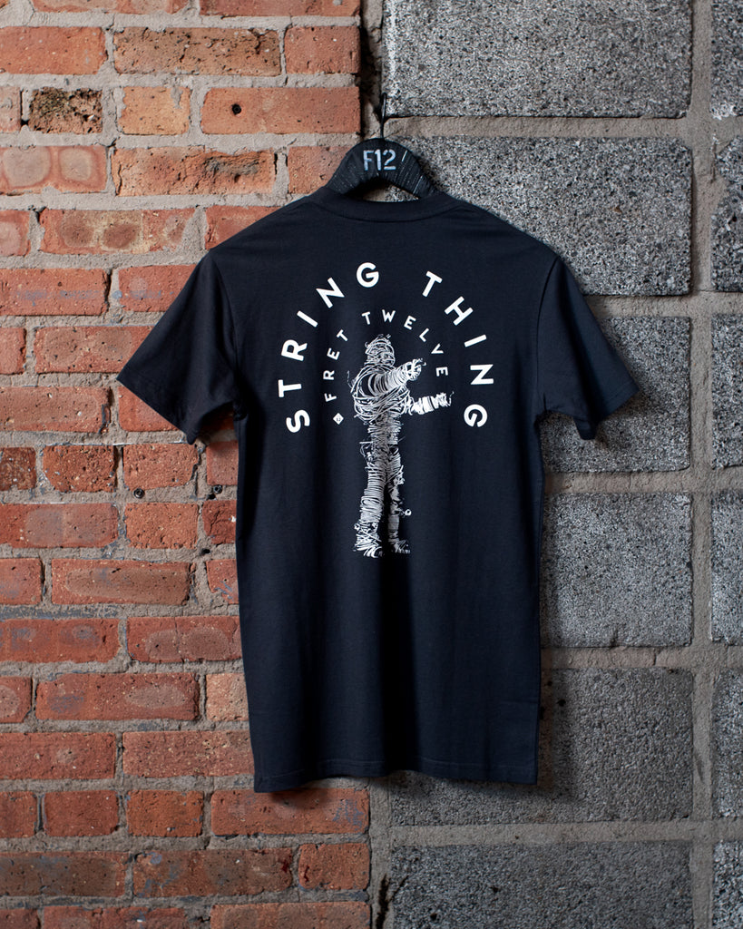 STRING THING LOGO TEE - COAL