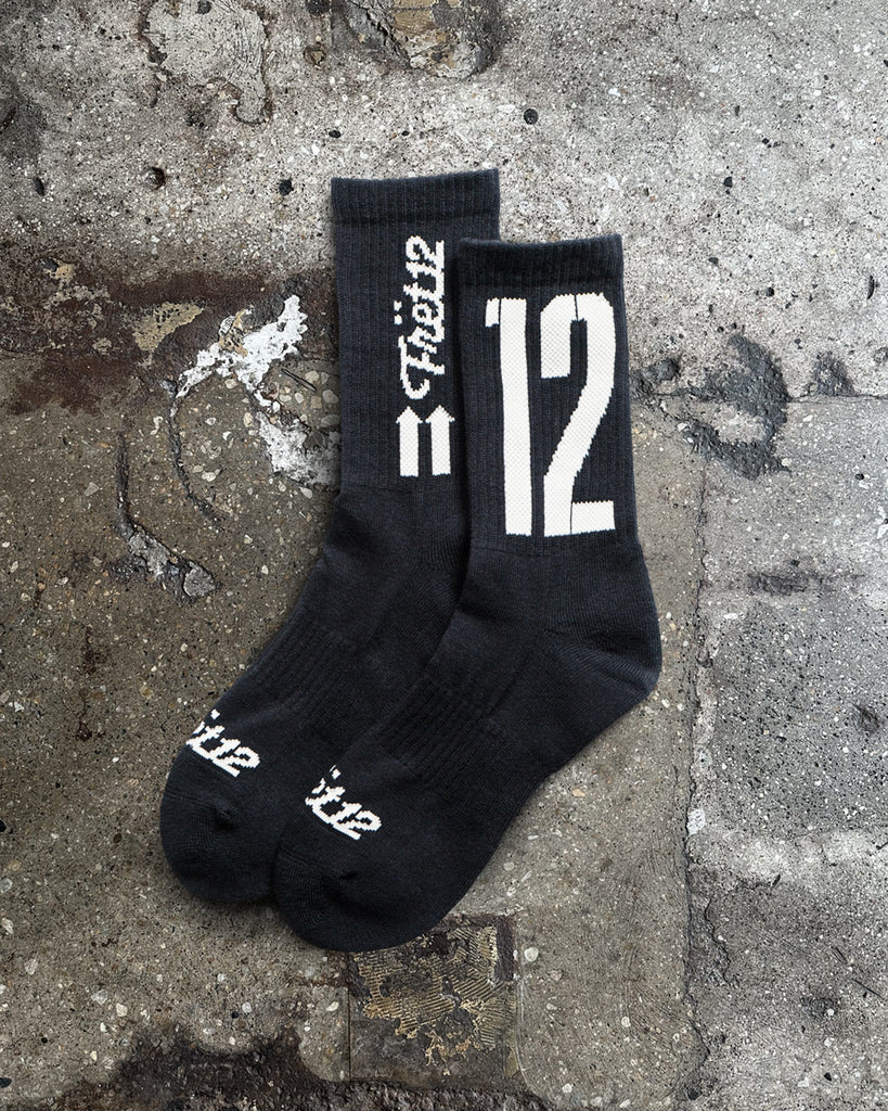 FRET12 SOCKS - BLACK