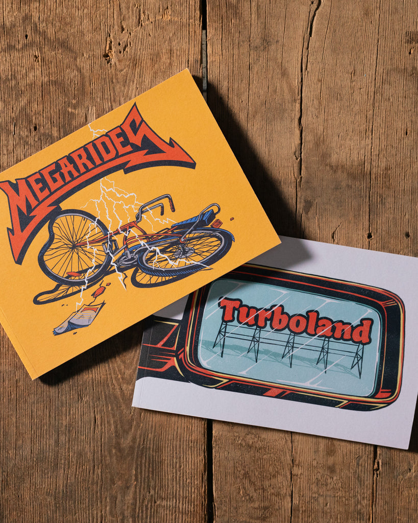 MEGARIDES – Illustrated Bike Zine