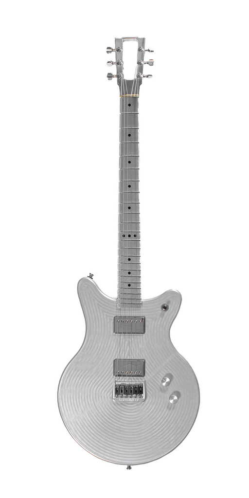 ALUMINATI GUITAR CO. NEBULA DELUXE HOLLOWCORE FULL ALUMINUM GUITAR