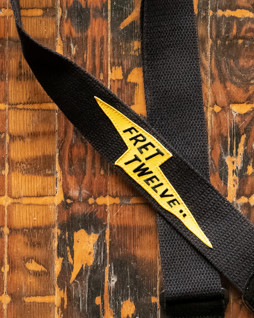 FRET12 LIGHTNING BOLT GUITAR STRAP