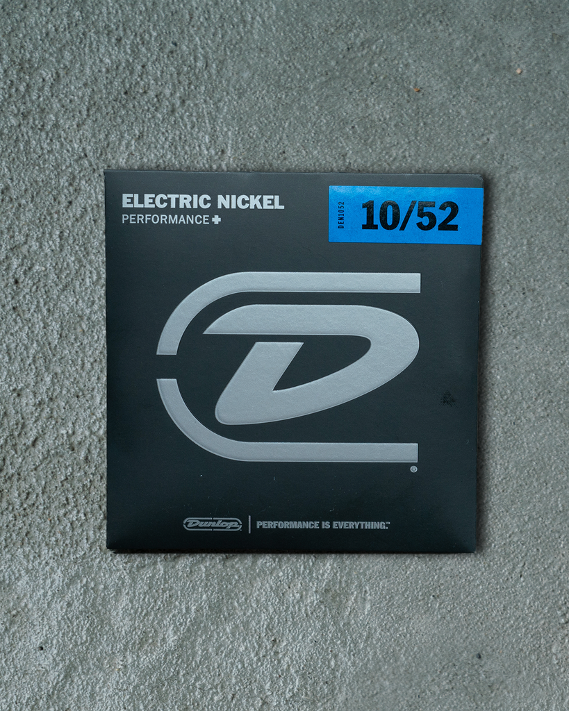 DUNLOP PERFORMANCE+ 10-52 ELECTRIC GUITAR STRINGS