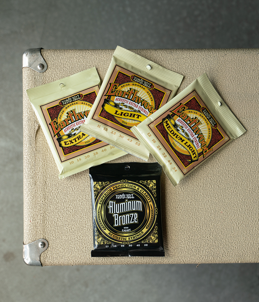 Ernie Ball Earthwood 80/20 Bronze Extra Light Acoustic Guitar Strings