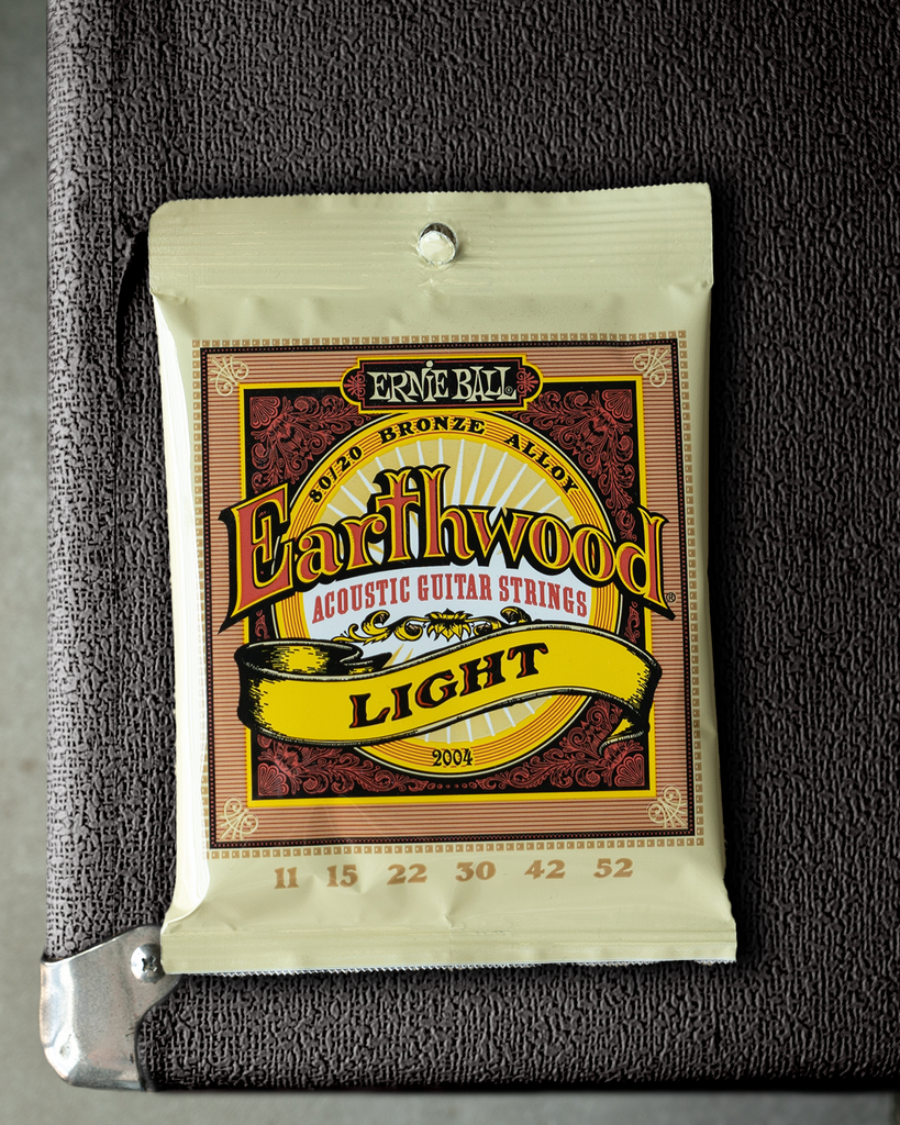 Ernie Ball Earthwood Light 80/20 Bronze Acoustic Guitar Strings