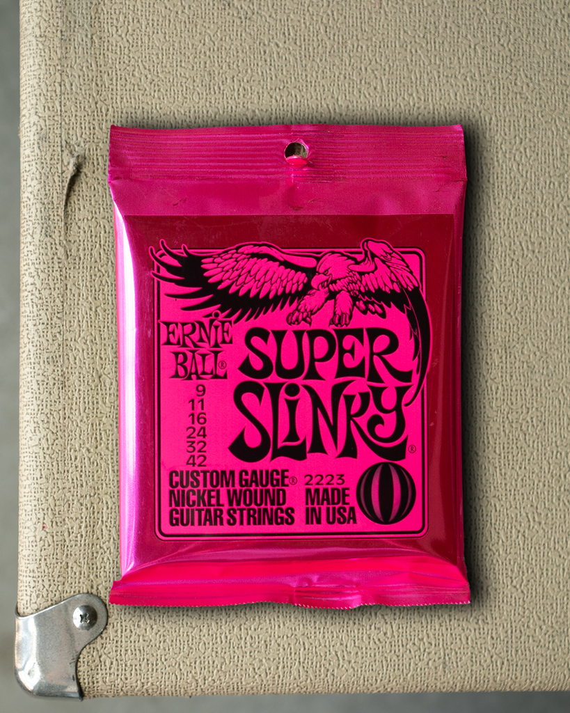 Ernie Ball Super Slinky 9-42 Electric Guitar Strings