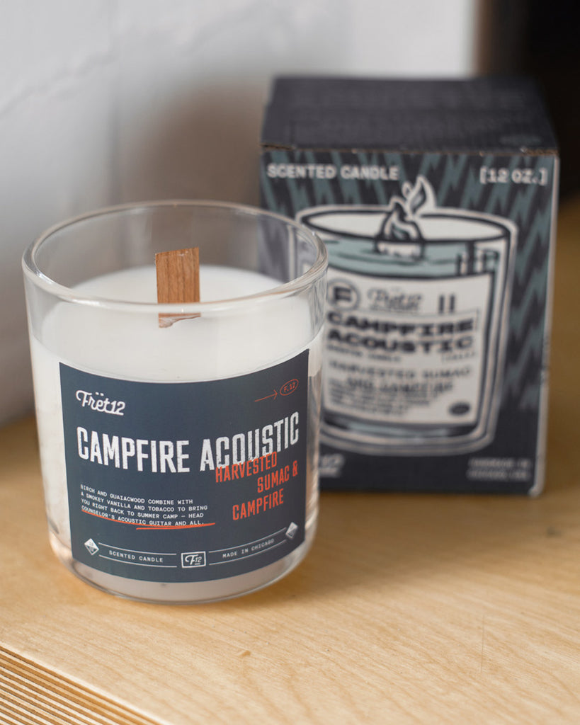 CAMPFIRE ACOUSTIC FRET12 CANDLE – LARGE 12 OZ