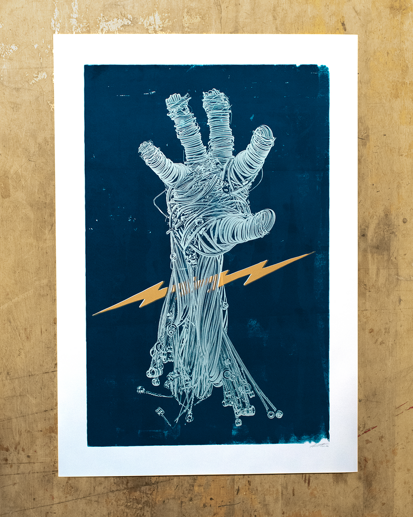 THE PICKING HAND SCREEN PRINT : 10/15