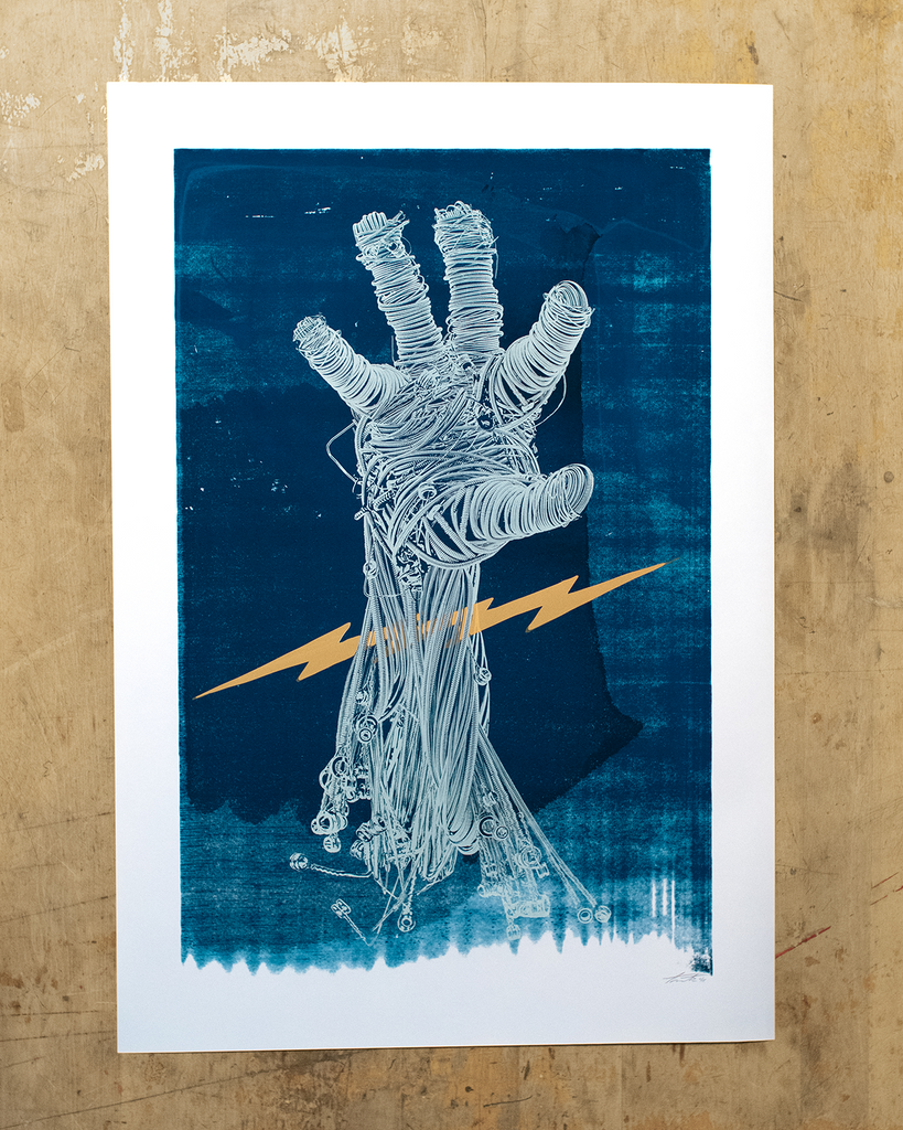 THE PICKING HAND SCREEN PRINT : 11/15