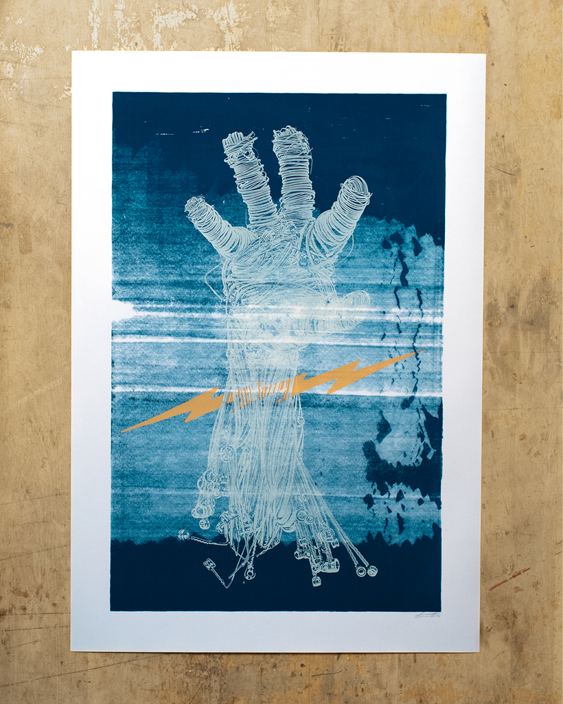 THE PICKING HAND SCREEN PRINT : 15/15