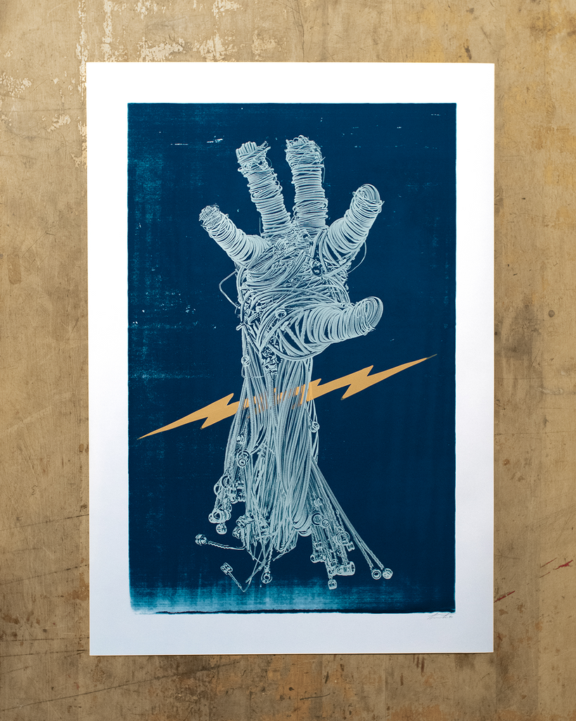 THE PICKING HAND SCREEN PRINT : 04/15