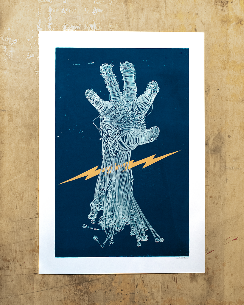 THE PICKING HAND SCREEN PRINT : 07/15