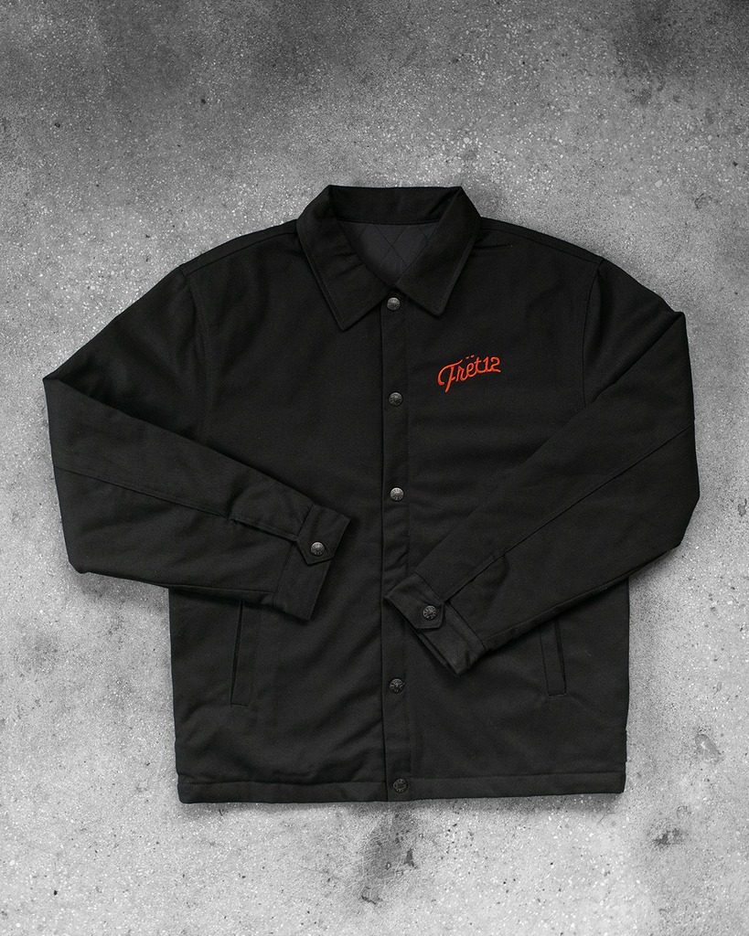 FRET12 - STOCKYARDS WORK JACKET - BLACK