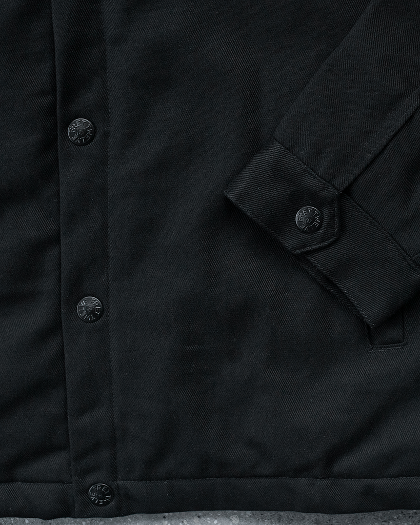 FRET12 - GUITAR SUPPLY WORK JACKET - BLACK