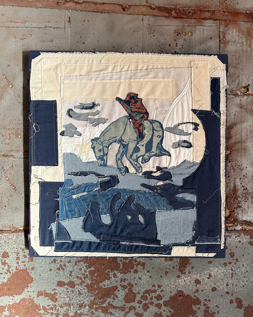 BRONCO PATCHWORK - Stretched Canvas