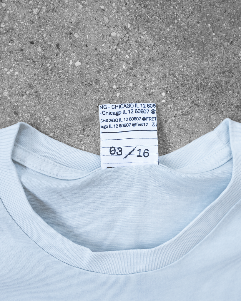 GRAPHIC ARCHIVE TEE - STEEL GRAY - Size S [3/16]