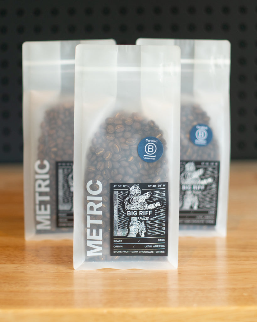 METRIC Big Riff Dark Roast Coffee Beans