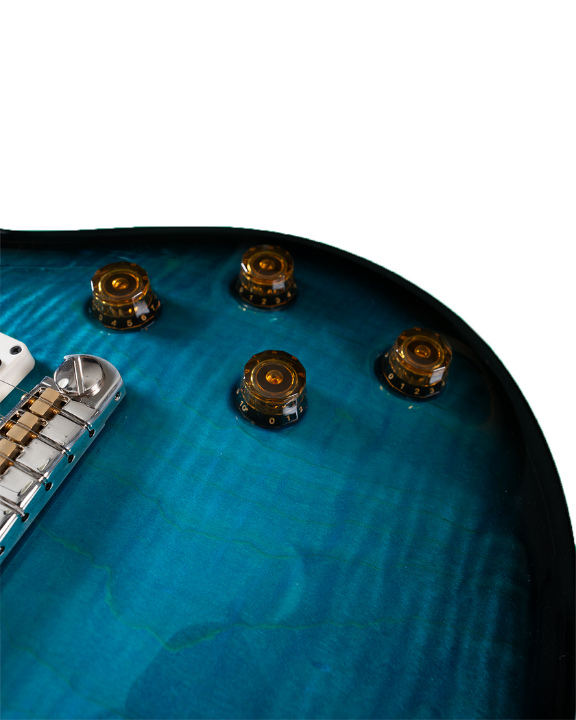 PRS Tremonti Signature - Carrol Blue Wraparound Smokeburst