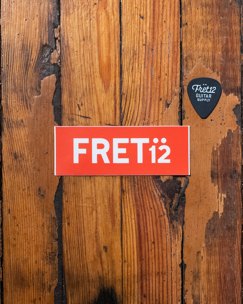 FRET12 OG Logo - Red – STICKER