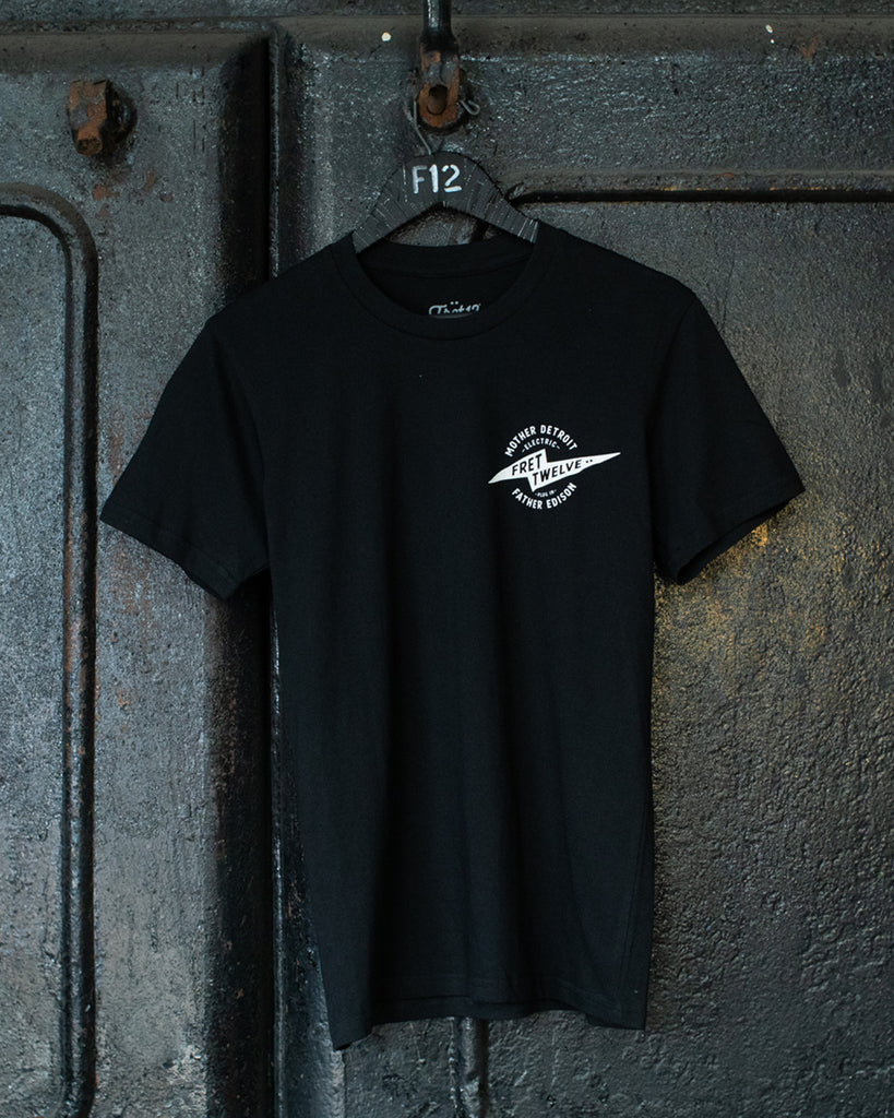 DETROIT POWER PLANT TEE - BLACK