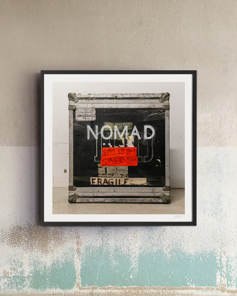 Framed Nomad art print full view