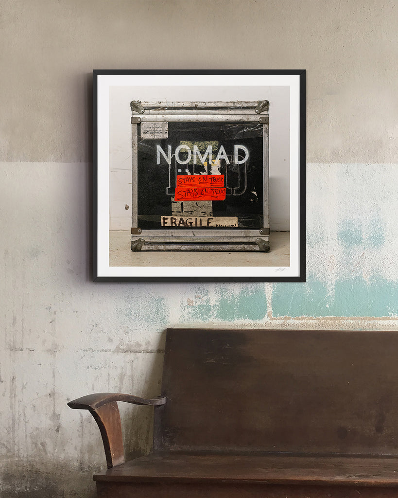 Framed Nomad art print in scene