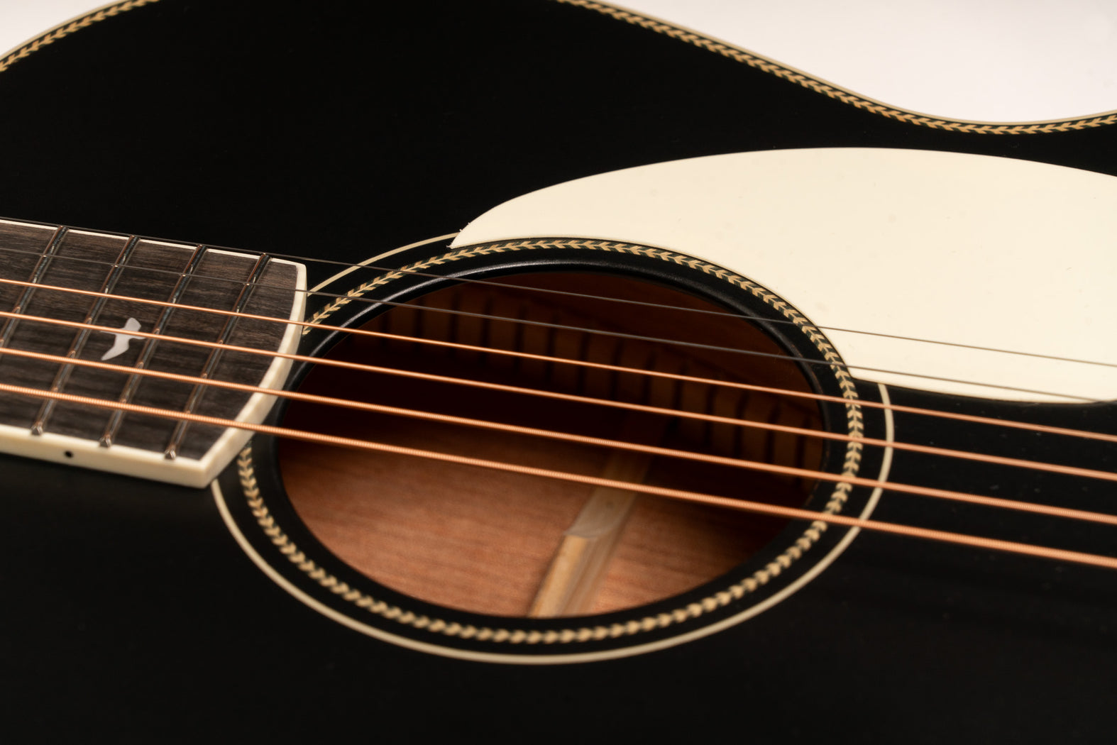 PRS Parlor Acoustic - Black Top/Vintage Mahogany Back/Sides