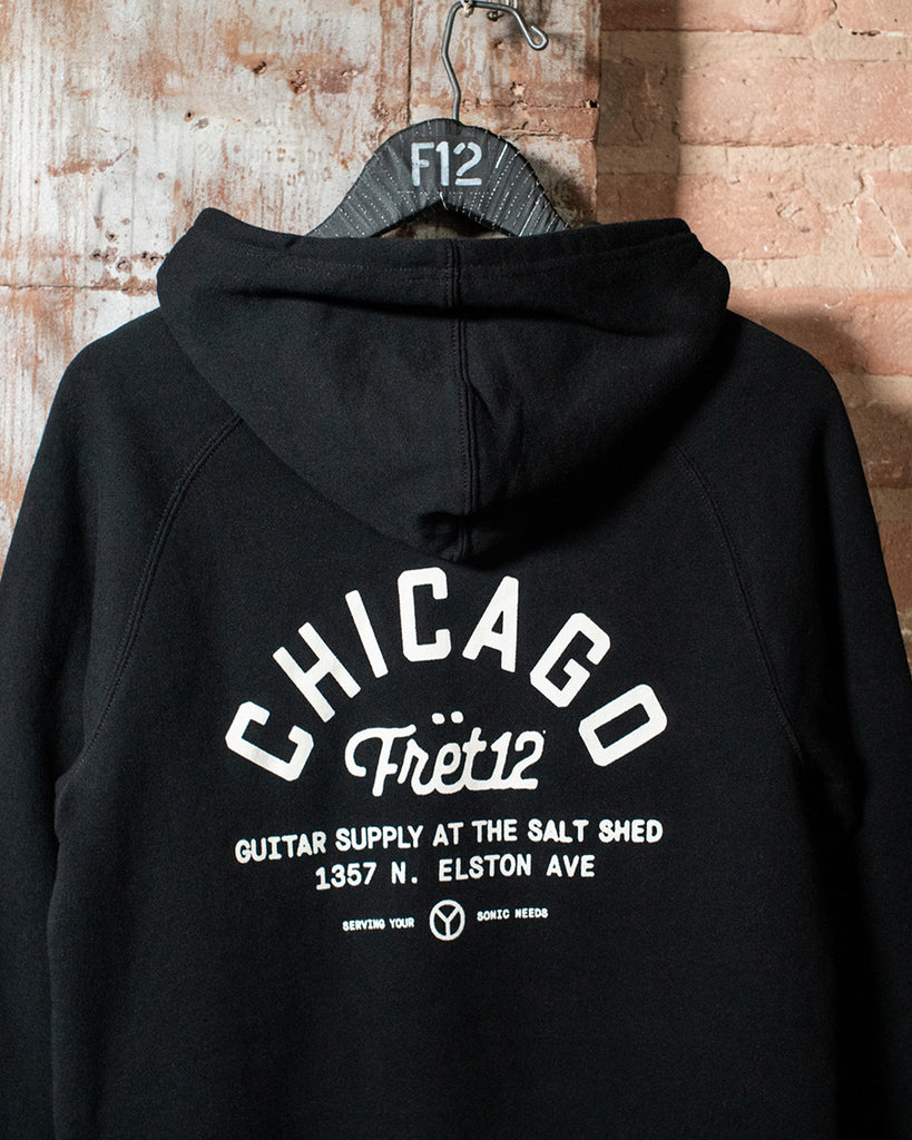 GUITAR SUPPLY AT SALT SHED HOODIE - BLACK