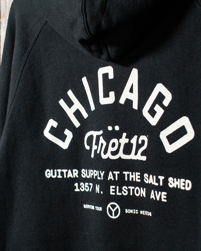 GUITAR SUPPLY AT SALT SHED HOODIE - BLACK