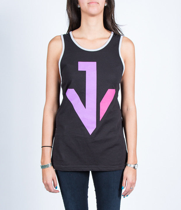 JACKY VINCENT (Falling In Reverse, Cry Venom): JV LOGO SLEEVELESS SHIRT