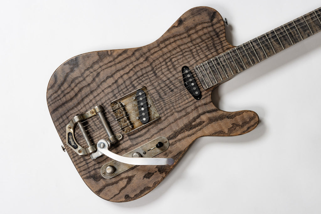 Crown Handcrafted Telecaster - Natural Wood