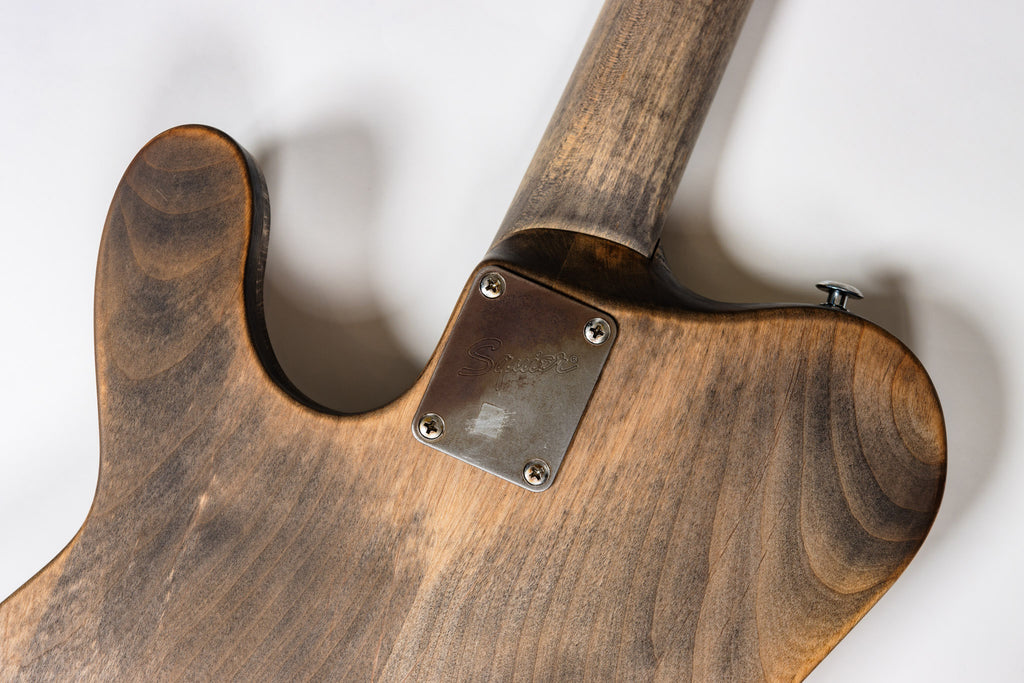 Crown Handcrafted Telecaster - Natural Wood