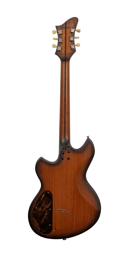 Crown Handcrafted Offset Guitar - Natural Cedar