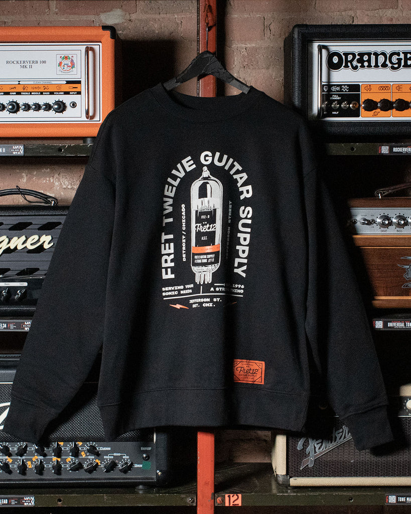 FRET12 SONIC NEEDS CREWNECK - BLACK