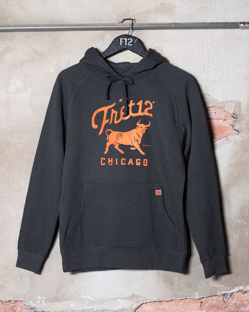 FRET12 STOCKYARD HOODIE - CHARCOAL