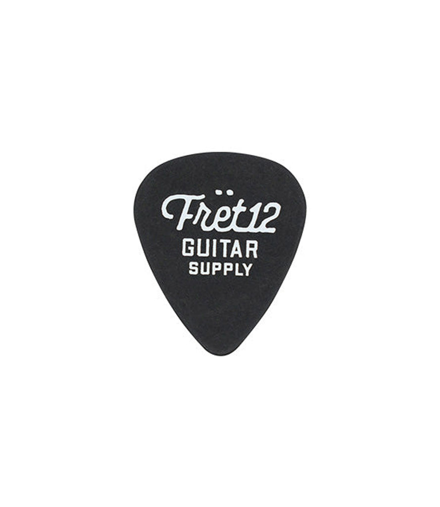 FRET12 GUITAR PICK PACK - GUITAR SUPPLY - PITCH BLACK