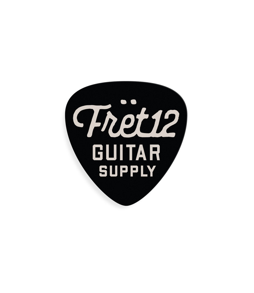 GUITAR PICK - BLACK – STICKER