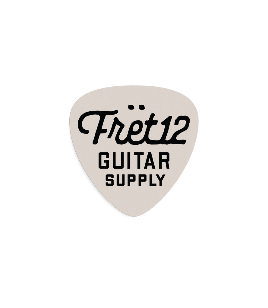 GUITAR PICK - BONE – STICKER