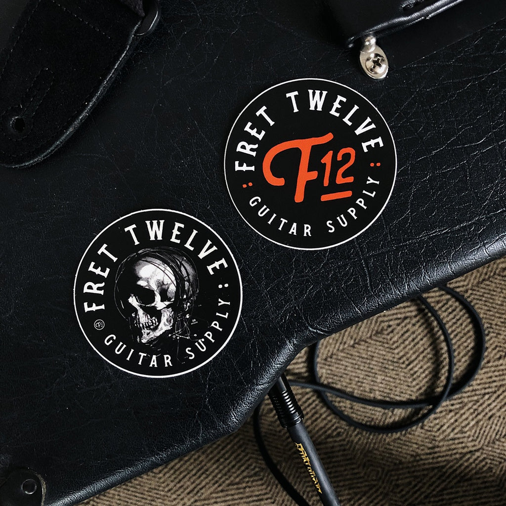 FRET TWELVE GUITAR SUPPLY – STICKER