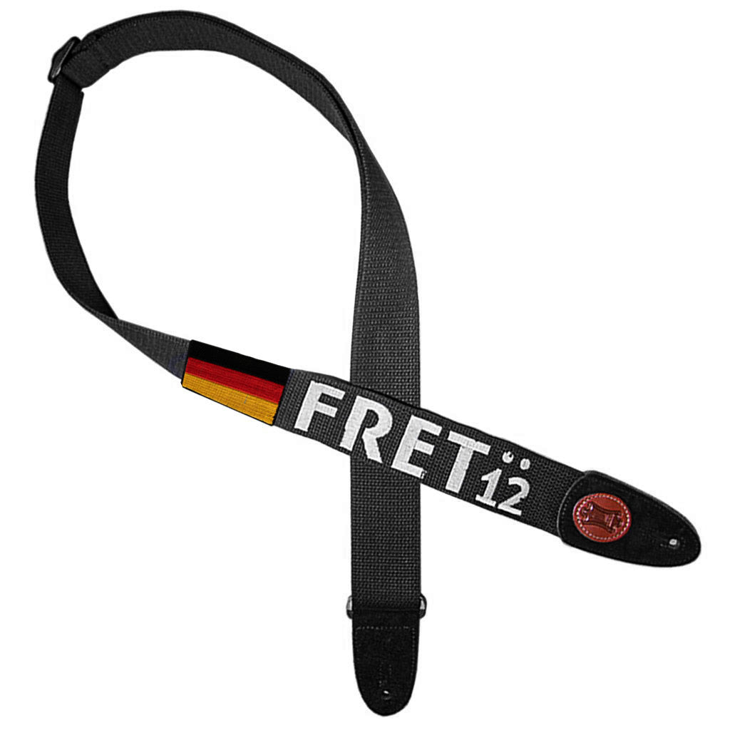 FRET12 GERMANY FLAG GUITAR STRAP