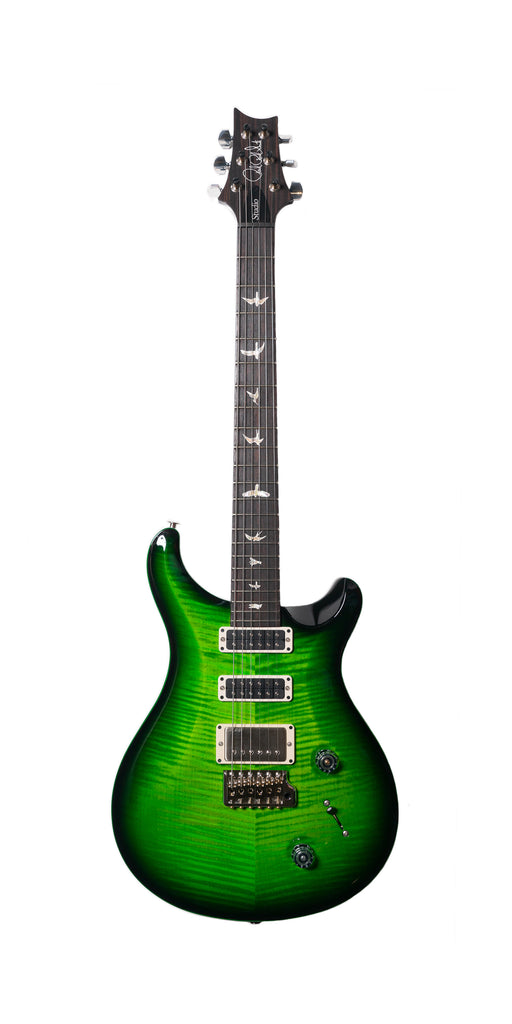 PRS Studio in Eriza Verde Black Burst + Custom Green Binding  *CUSTOM COLOR* (Trem)